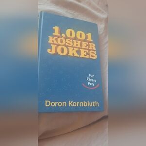 1,001 Kosher Jokes by Doron Kornbluth - Blue Cover